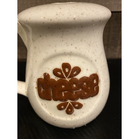 Cheese Shaker Very 70s Vintage Large Ceramic - Picture 2 of 7